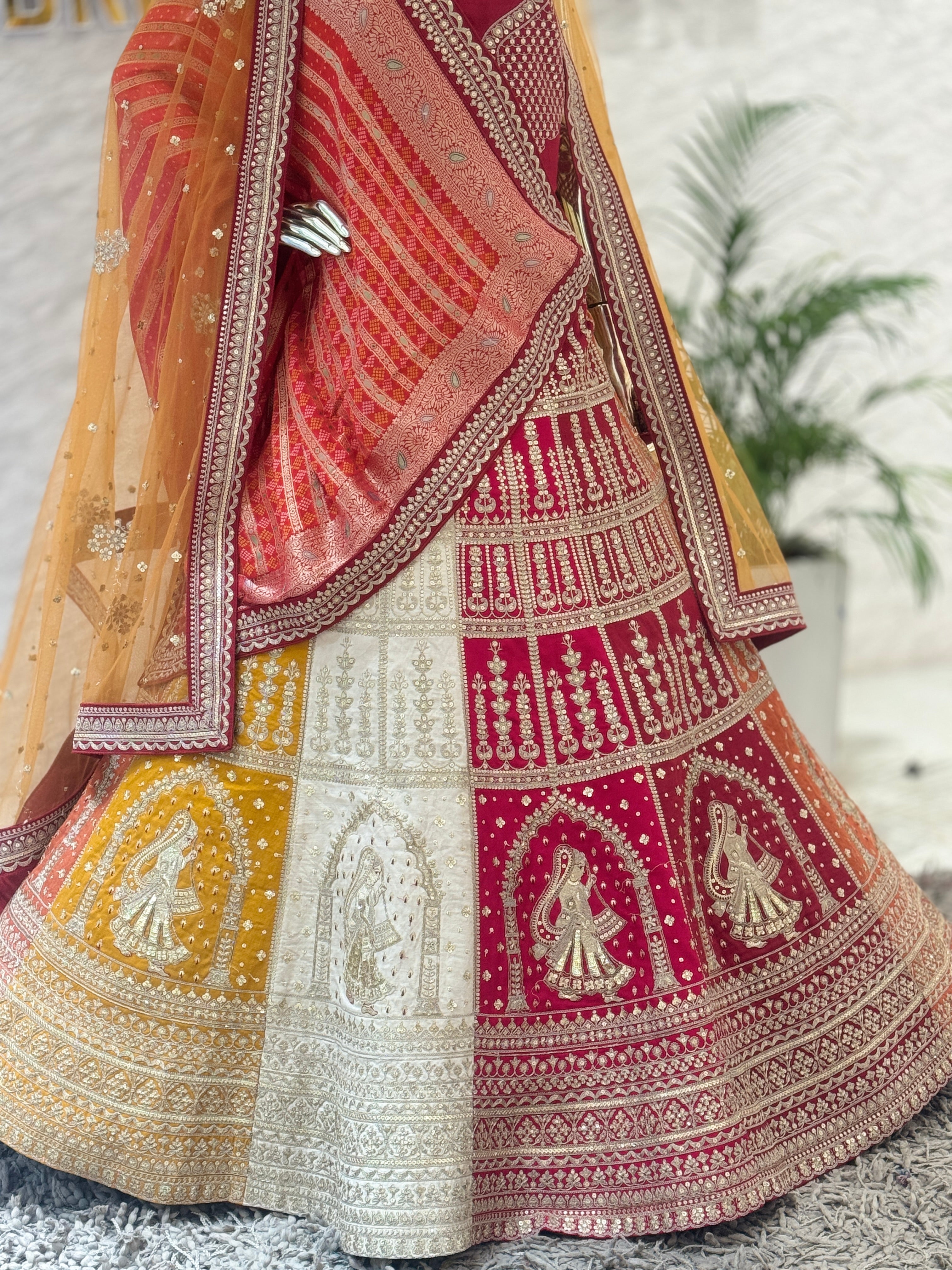 109394 Rang Mahal Heritage Bridal Lehenga