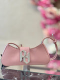 Q562712 PD Geometric Logo Baguette Handbag