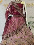 unstitched lehanga