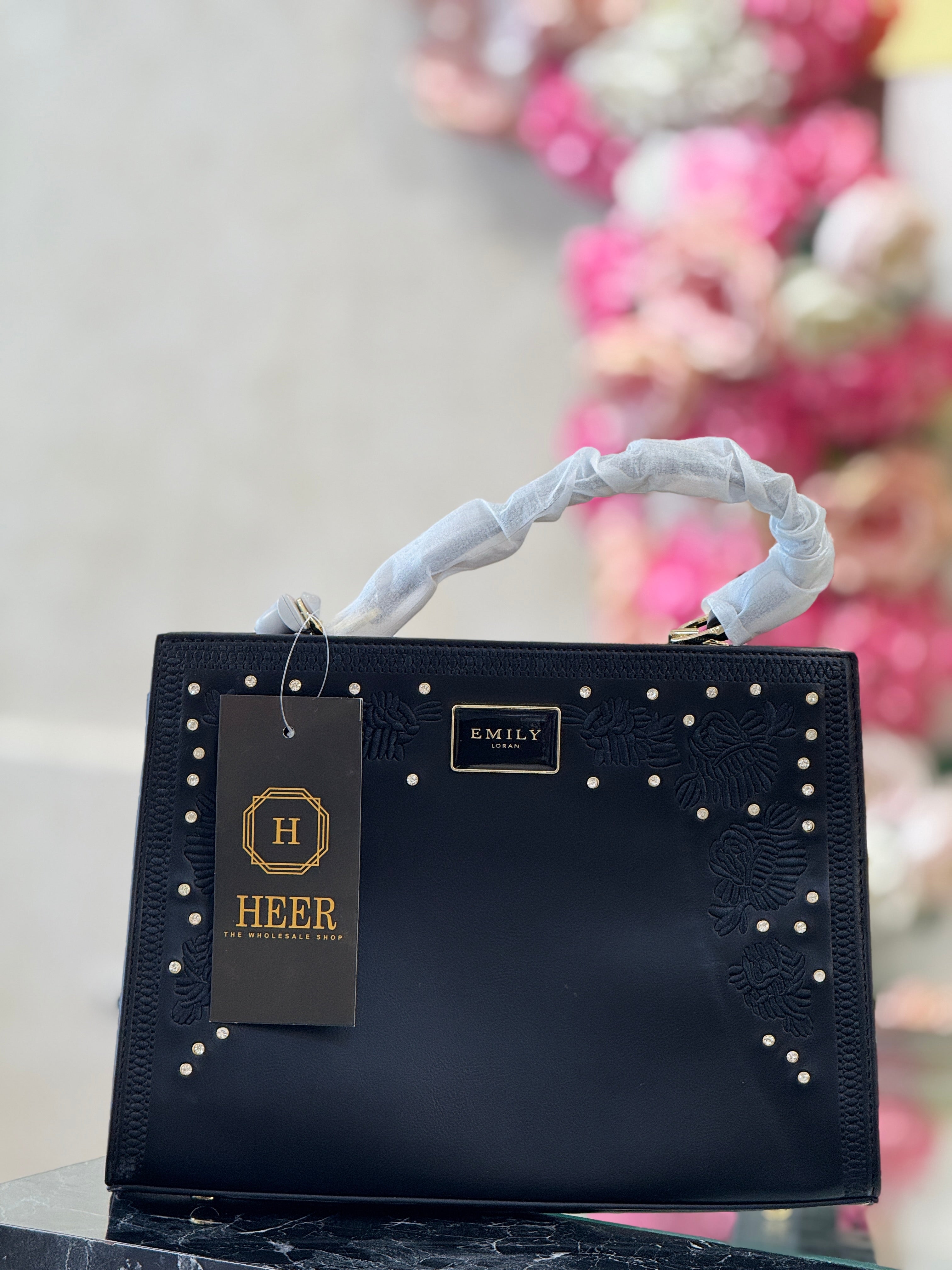 Q562707 Midnight Pearl Luxe Handbag