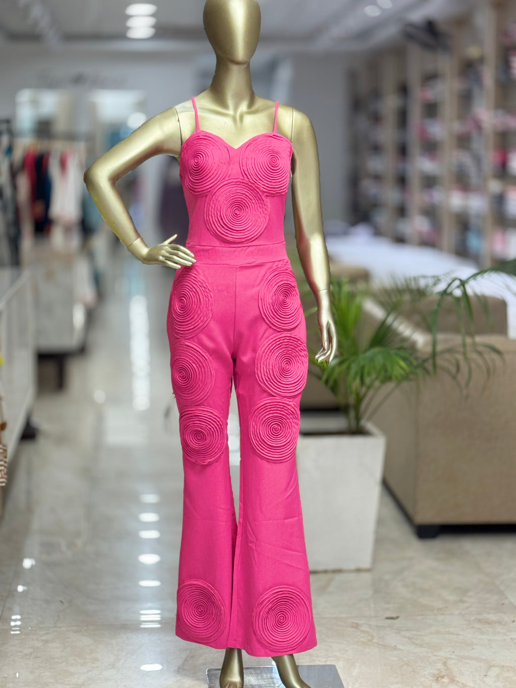 Q562551 Vibrant PINK Jumpsuit