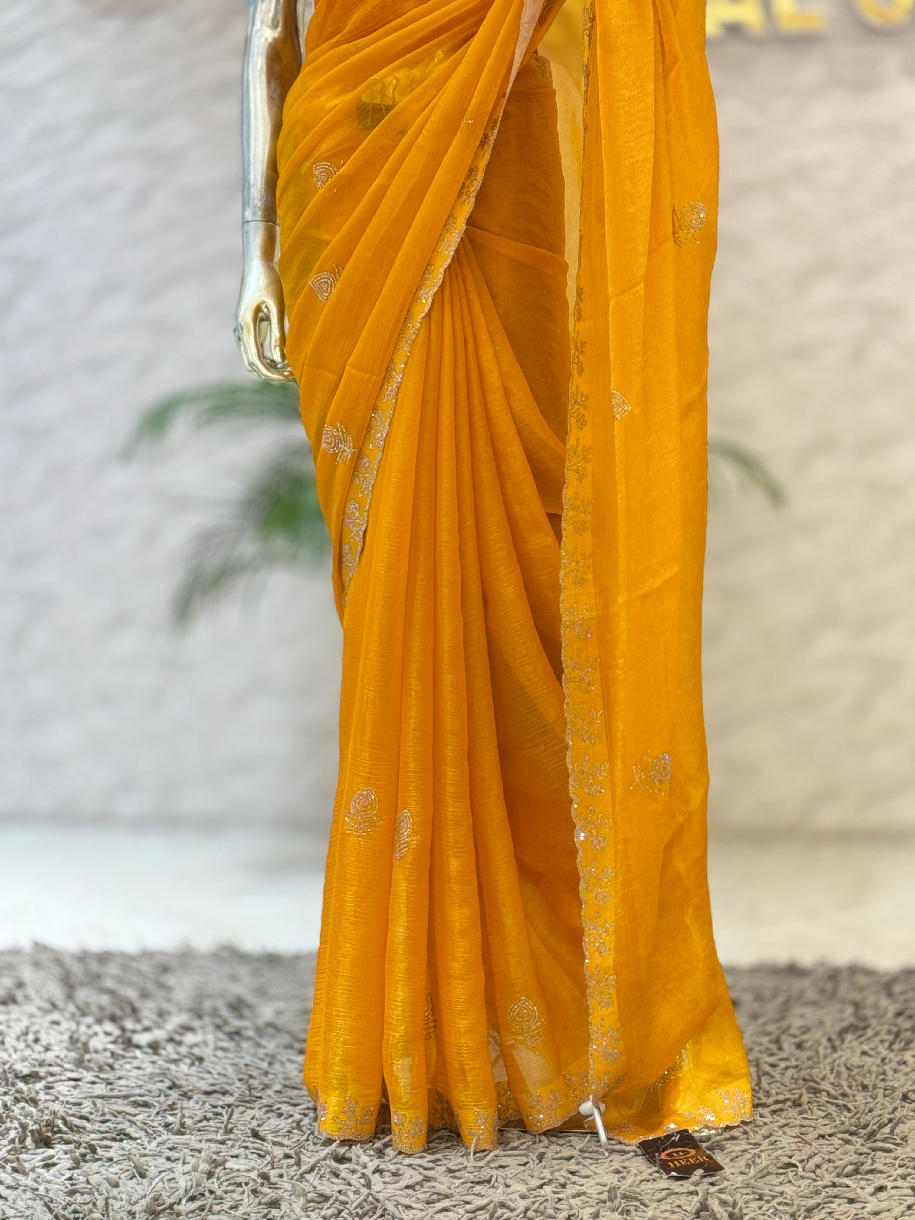 Yellow Jimmy Choo Saree Q562282