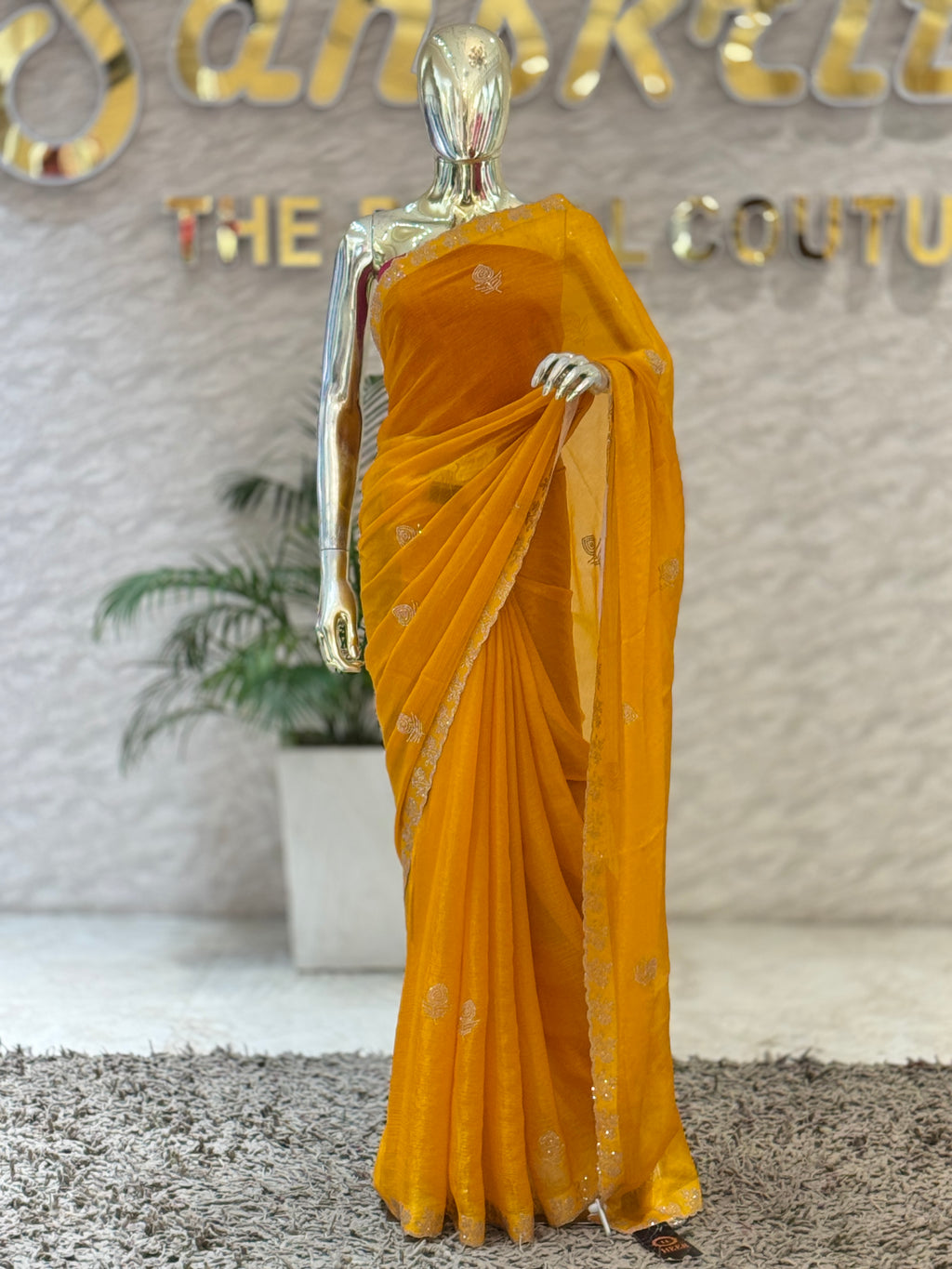 Yellow Jimmy Choo Saree Q562282