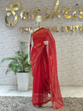 Q562416 Elegant Georgette Chiffon Saree with Designer Blouse